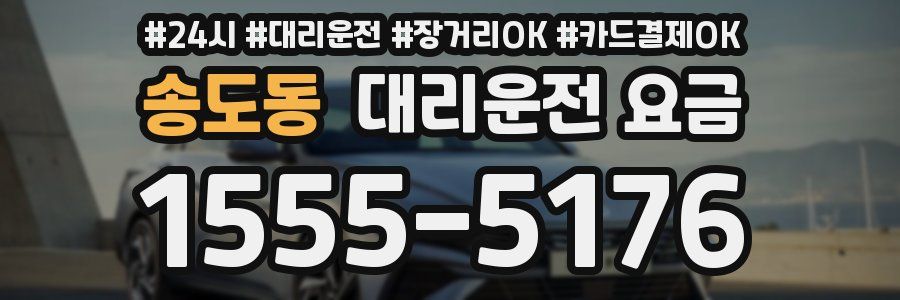 송도동 대리운전 요금