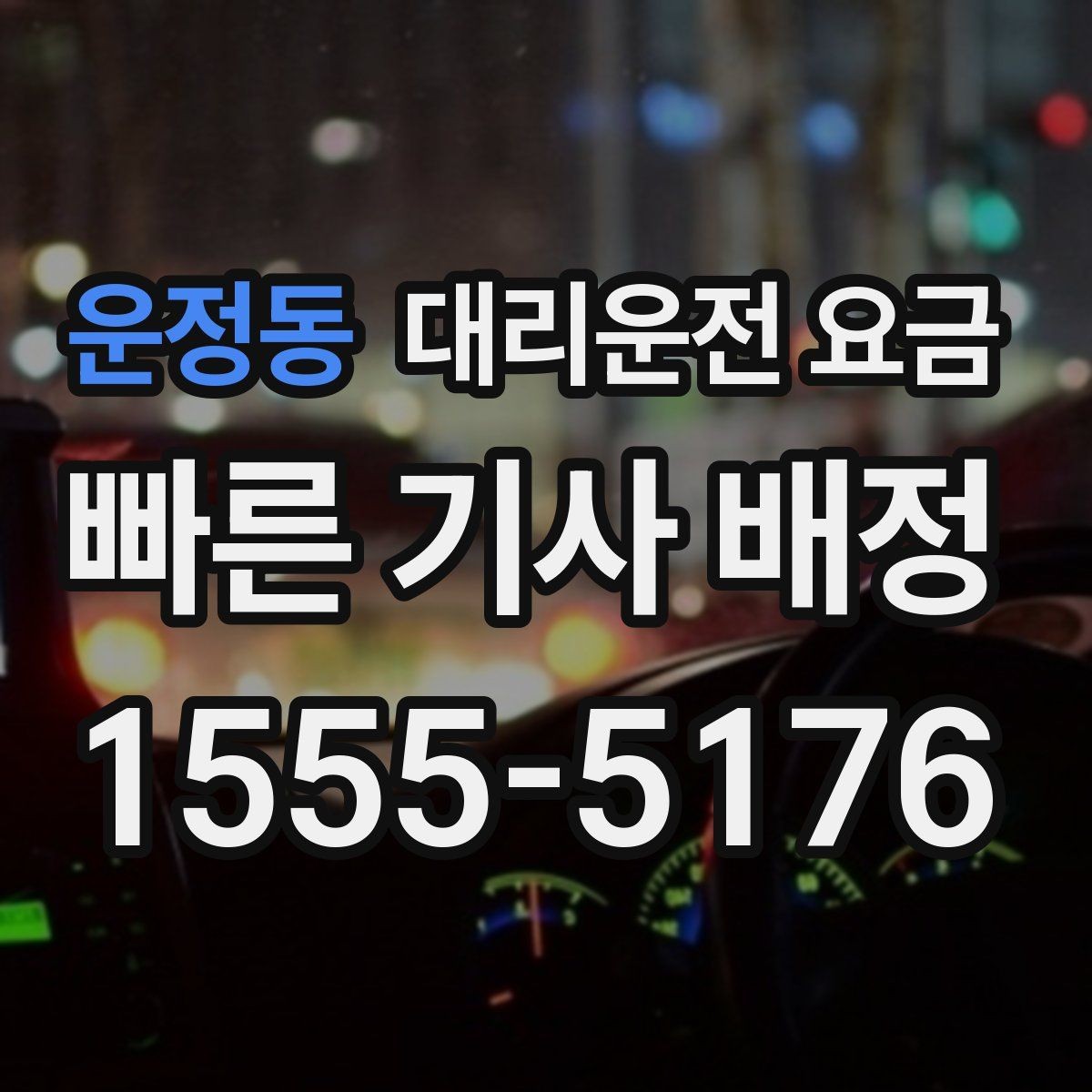 운정동 대리운전 요금 확인으로 단체 행사 후 분산 귀가 정리