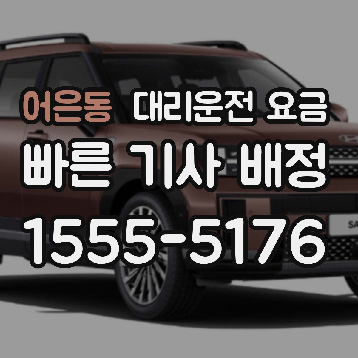 어은동 대리운전