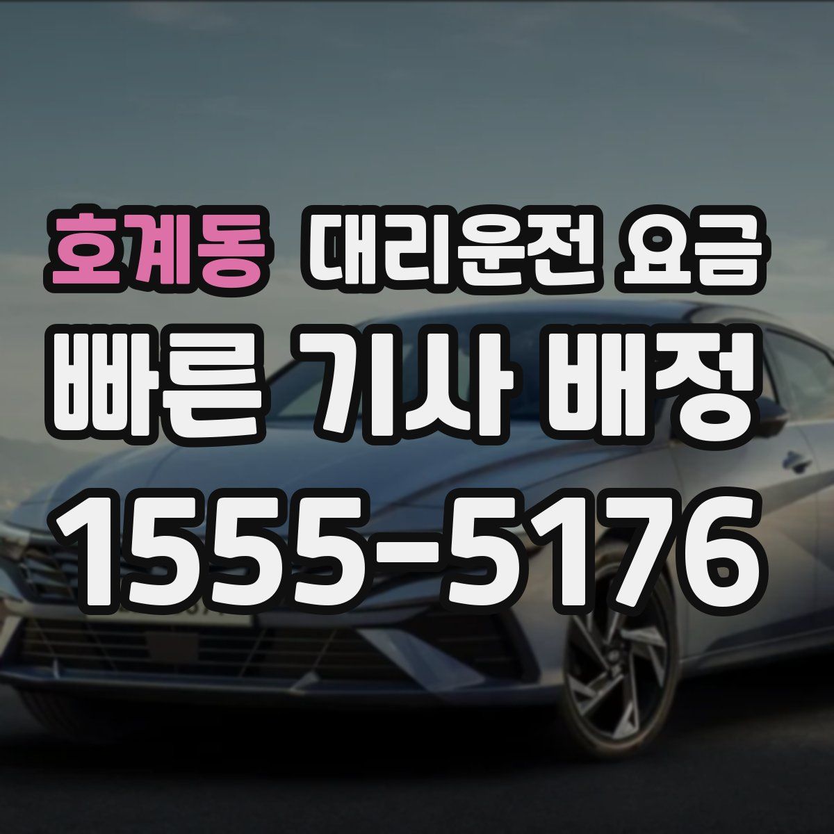 호계동 대리운전