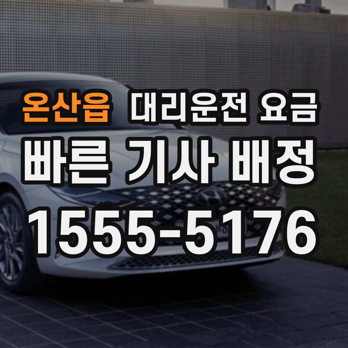 온산읍 대리운전