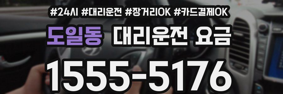 도일동 대리운전 요금