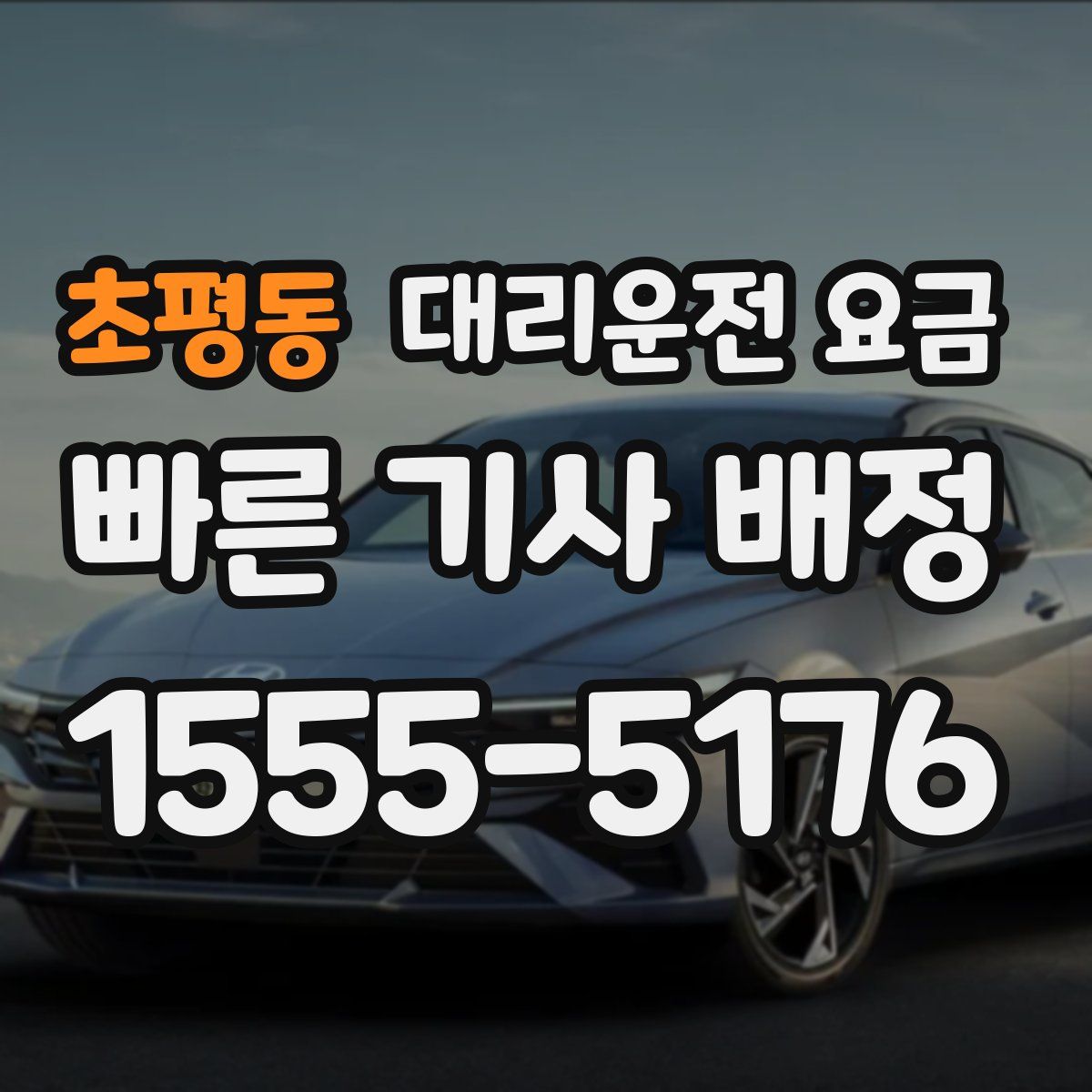 초평동 대리운전