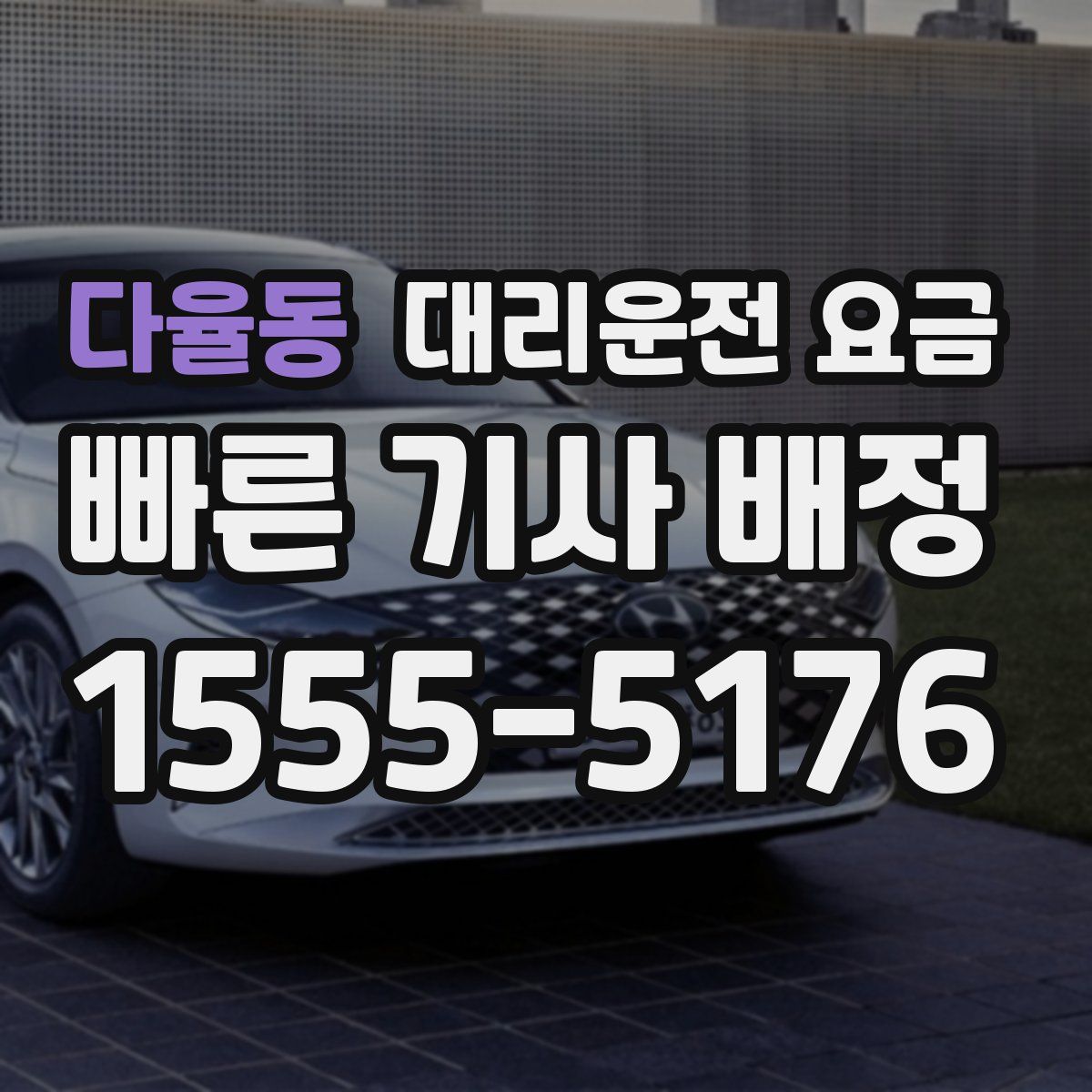 다율동 대리운전