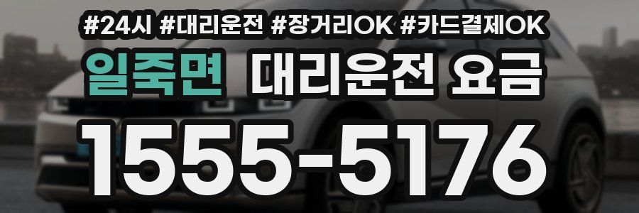 일죽면 대리운전 요금