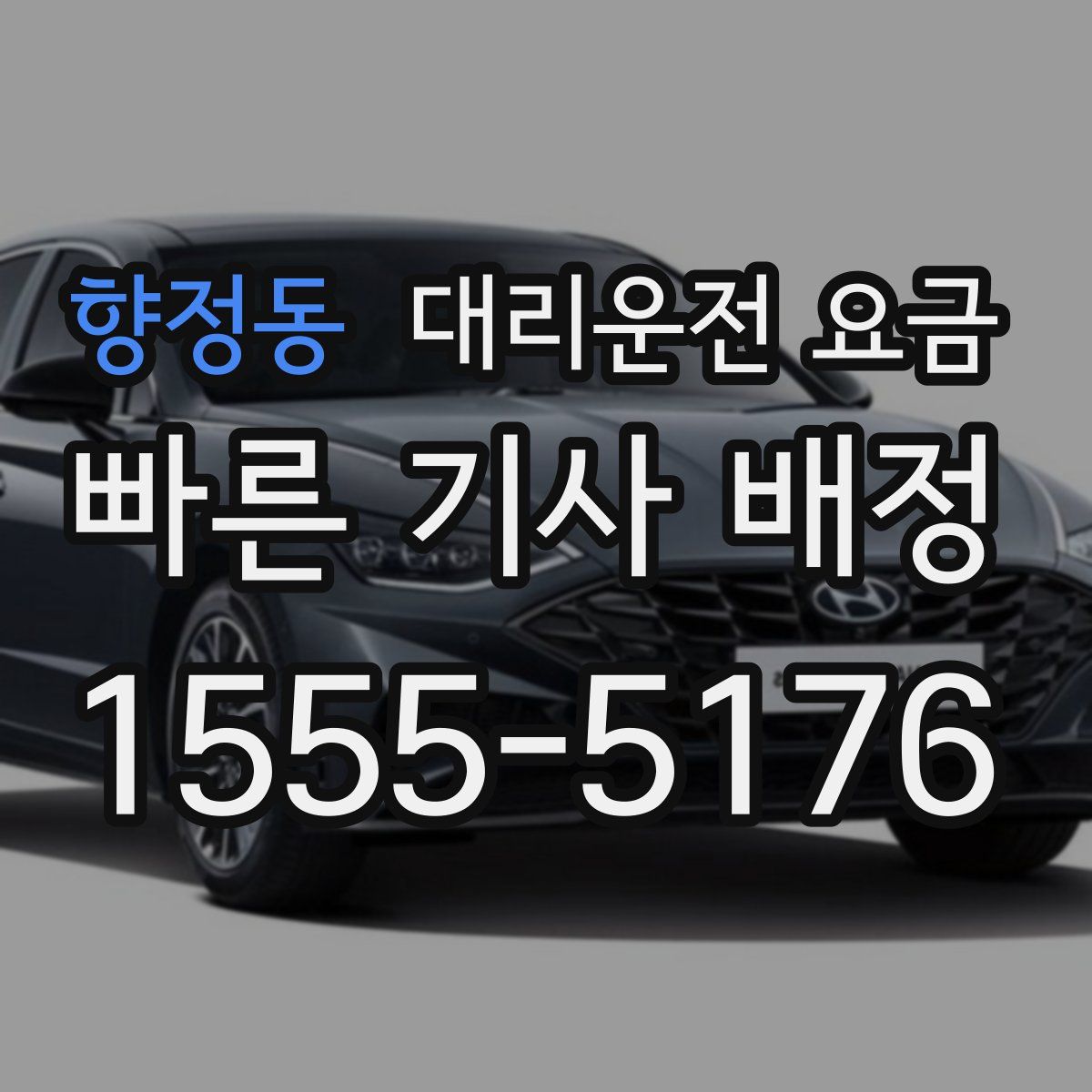 향정동 대리운전