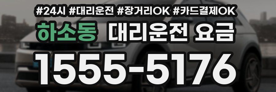 하소동 대리운전 요금