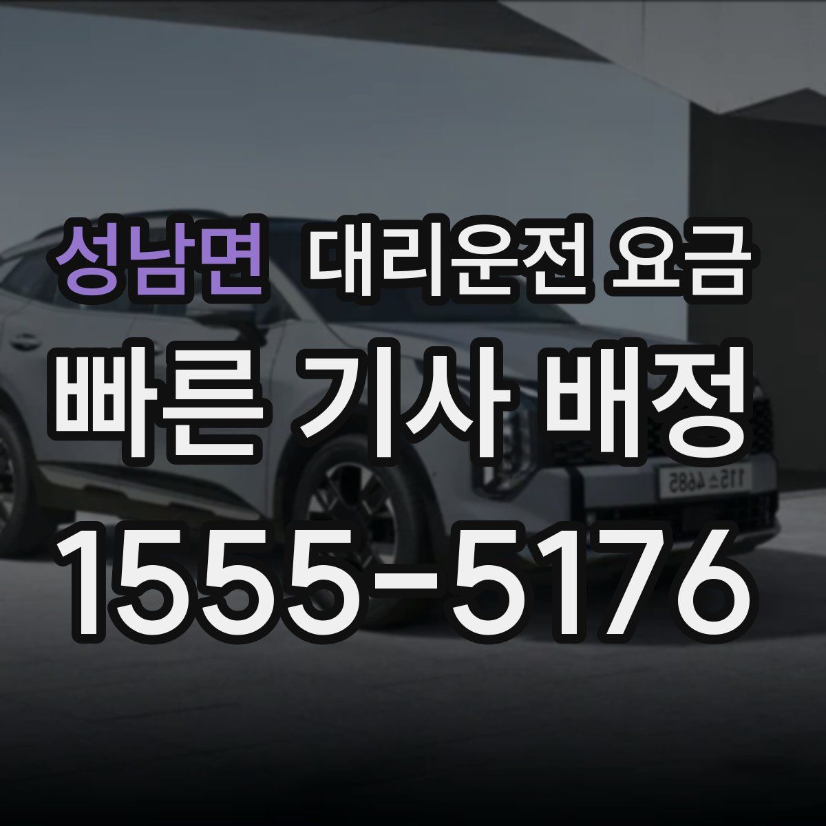 성남면 대리운전