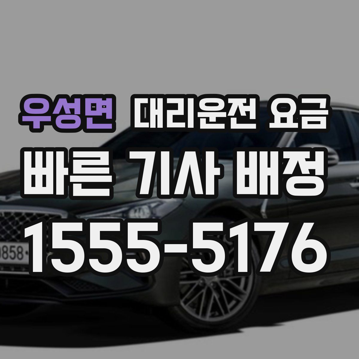 우성면 대리운전