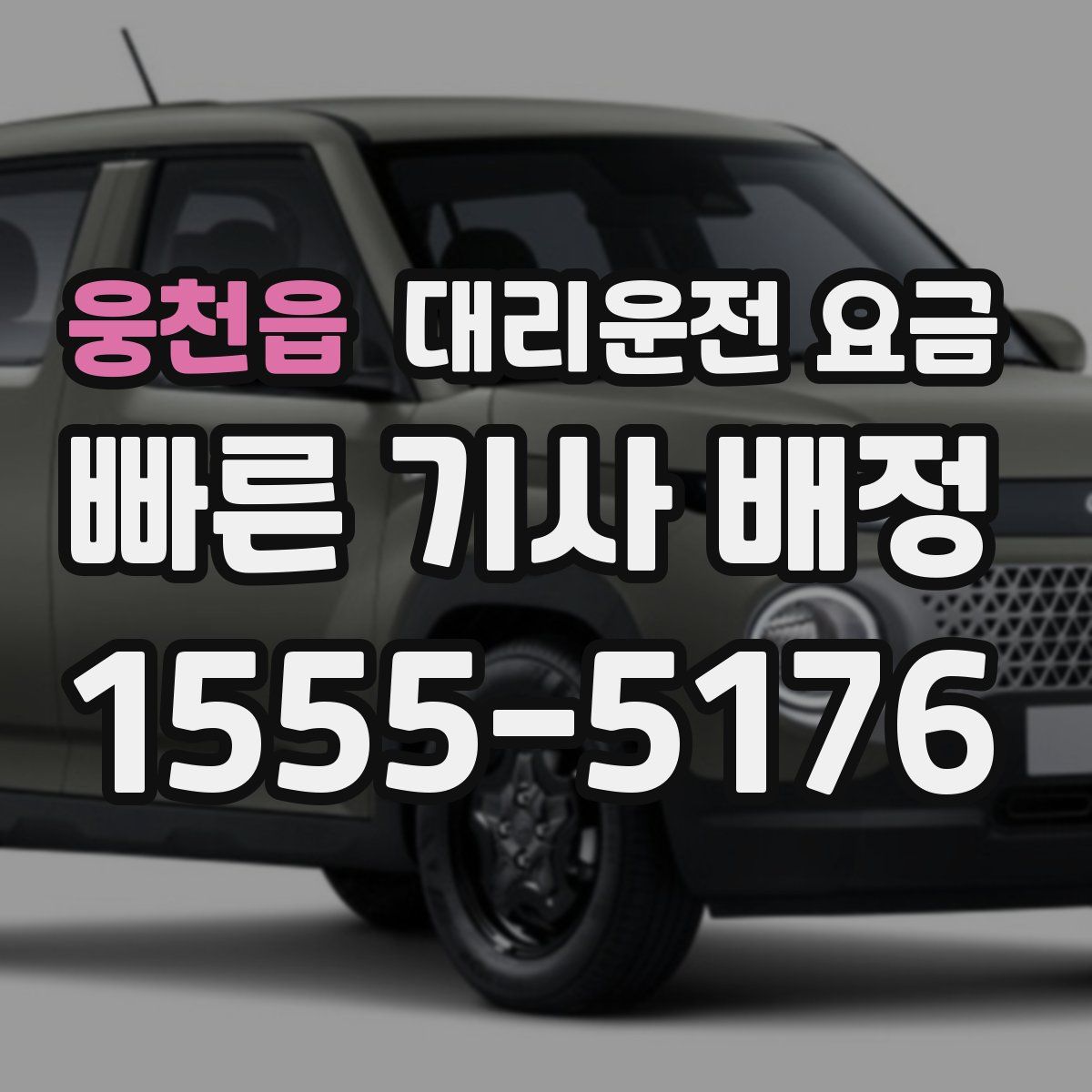 웅천읍 대리운전