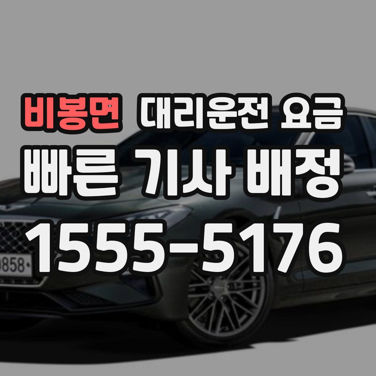 비봉면 대리운전