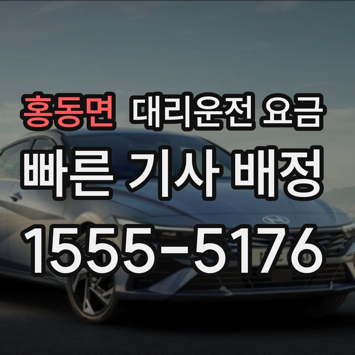 홍동면 대리운전