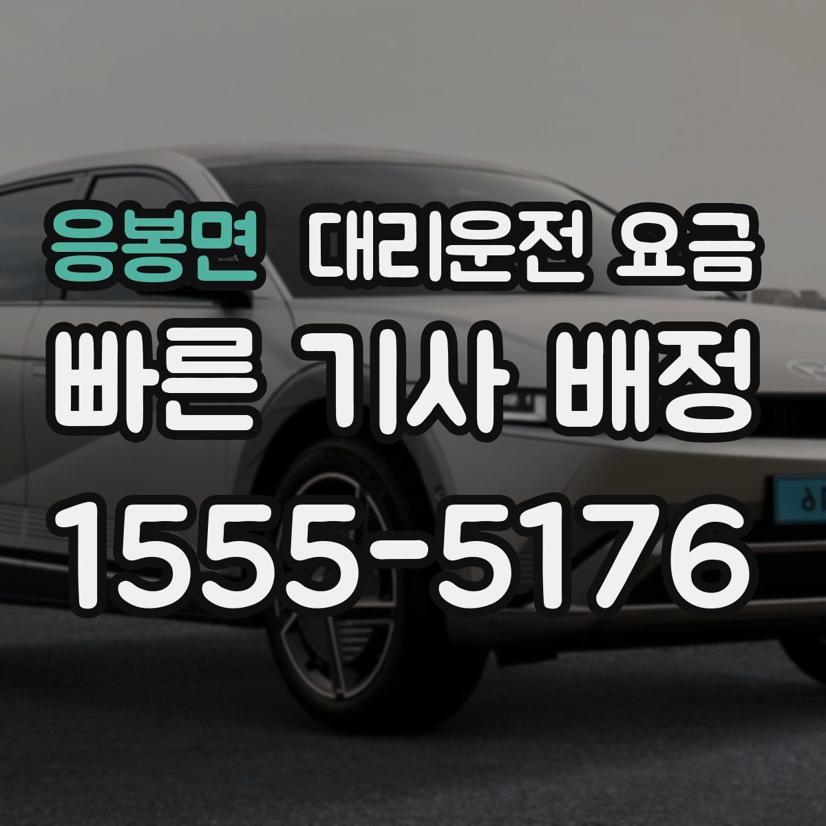 응봉면 대리운전