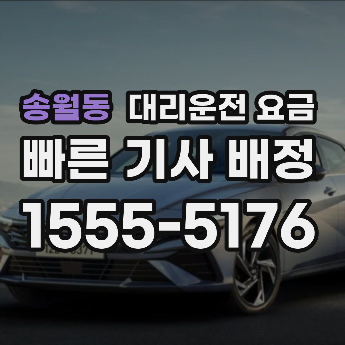 송월동 대리운전