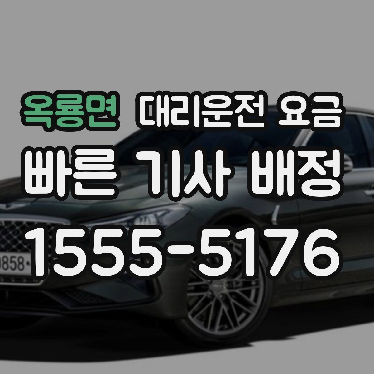 옥룡면 대리운전