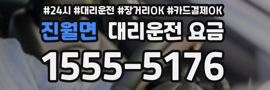 진월면 대리운전 요금