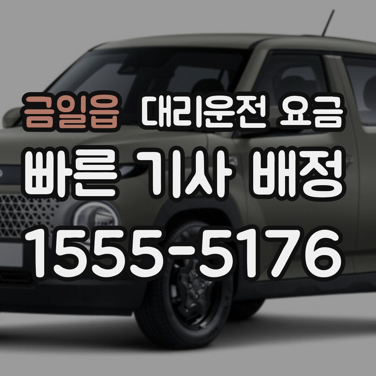 금일읍 대리운전