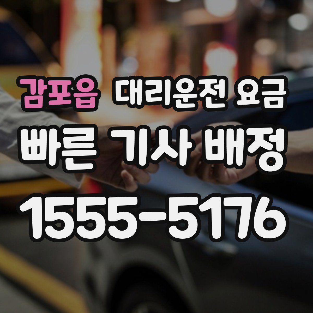 감포읍 대리운전