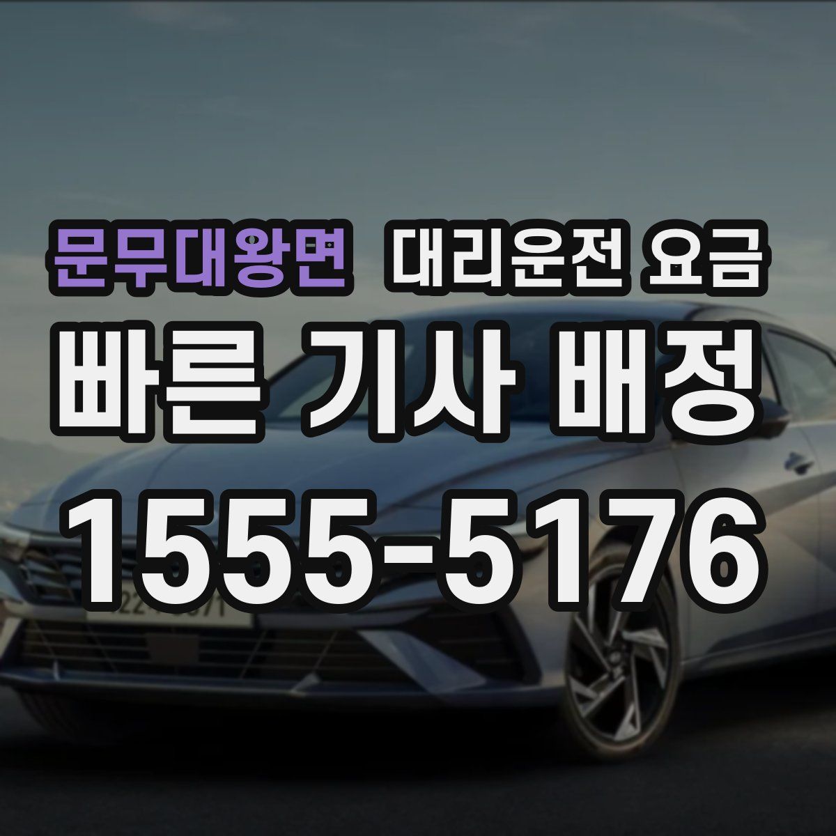 문무대왕면 대리운전