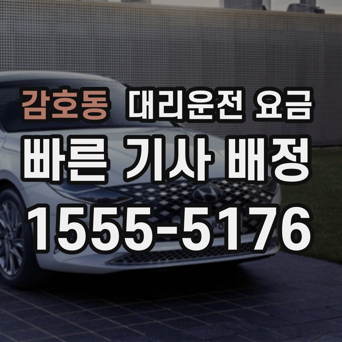 감호동 대리운전