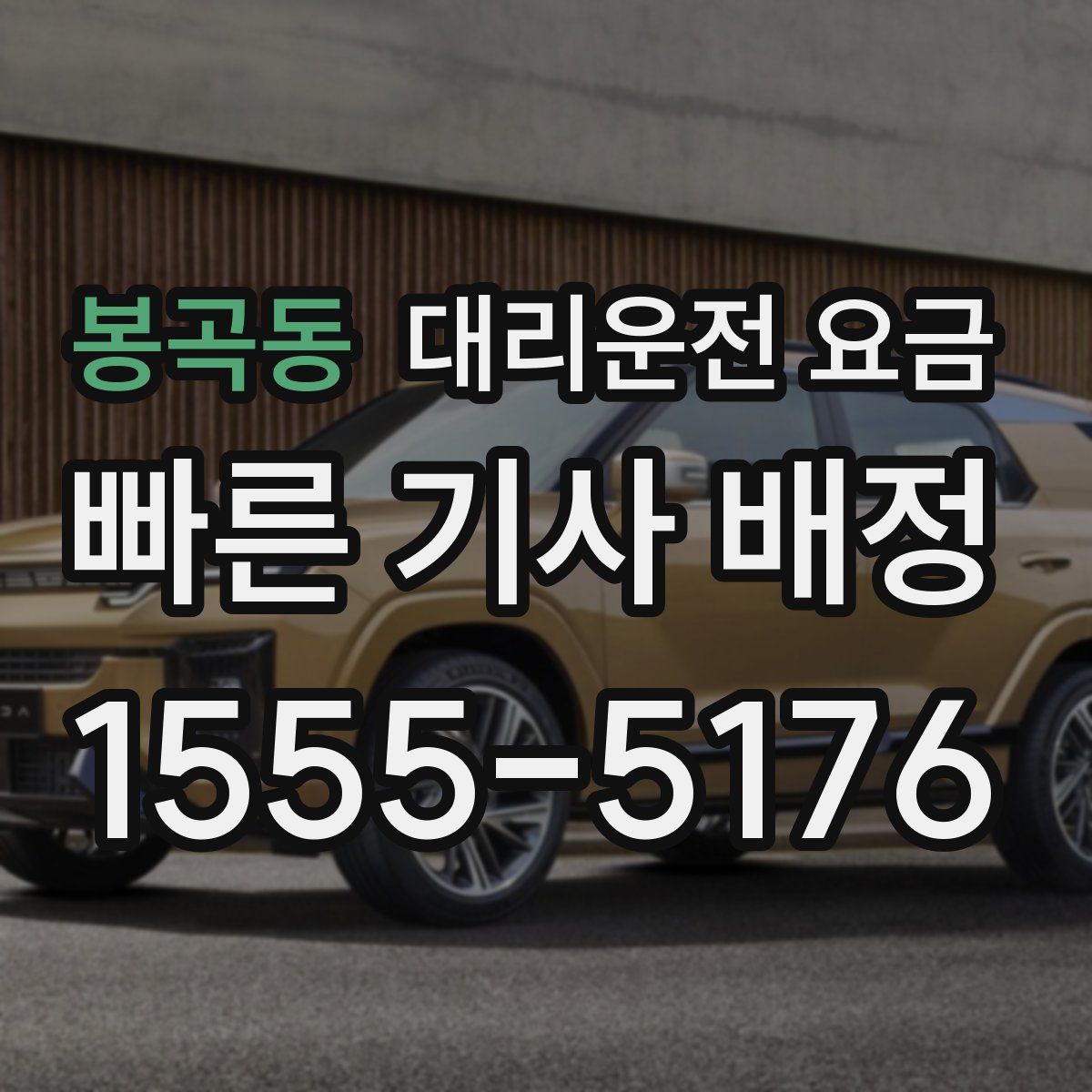 봉곡동 대리운전