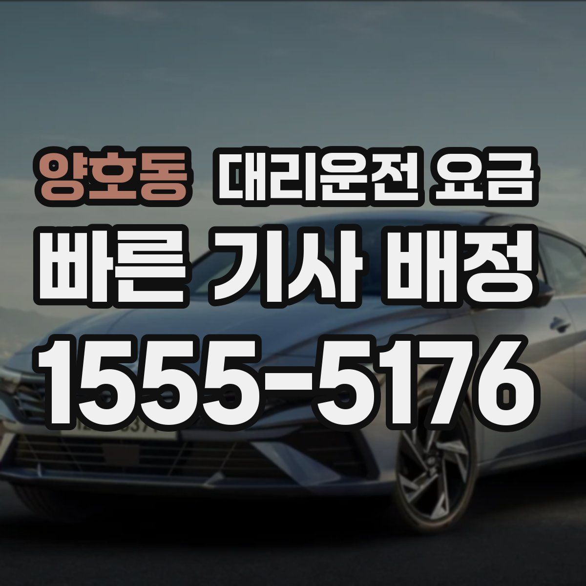 양호동 대리운전