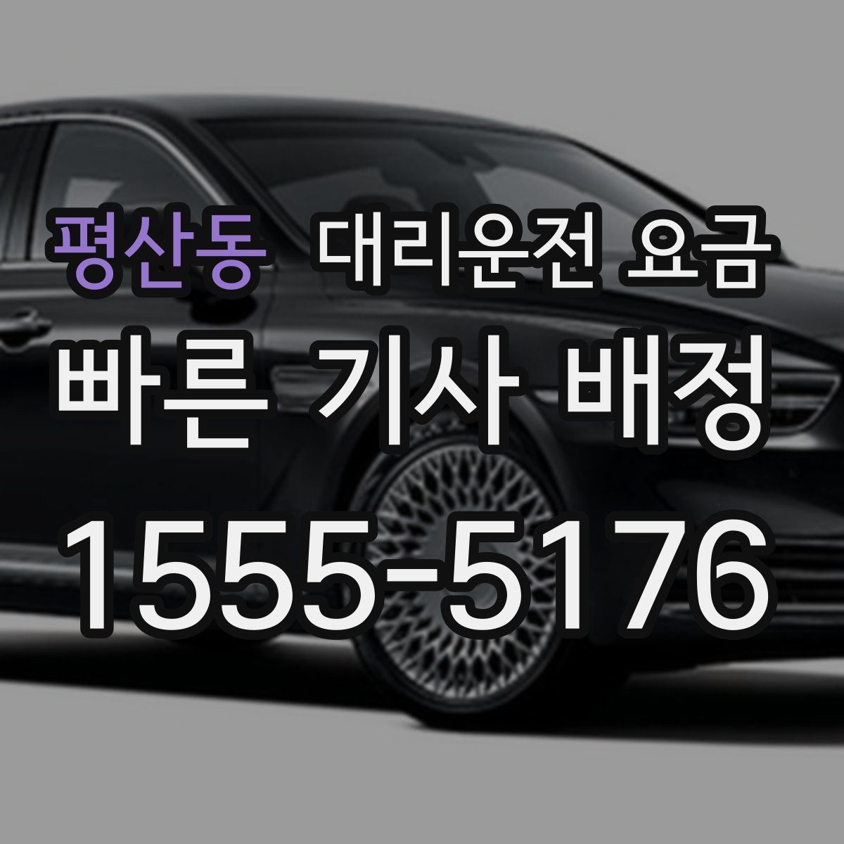 평산동 대리운전