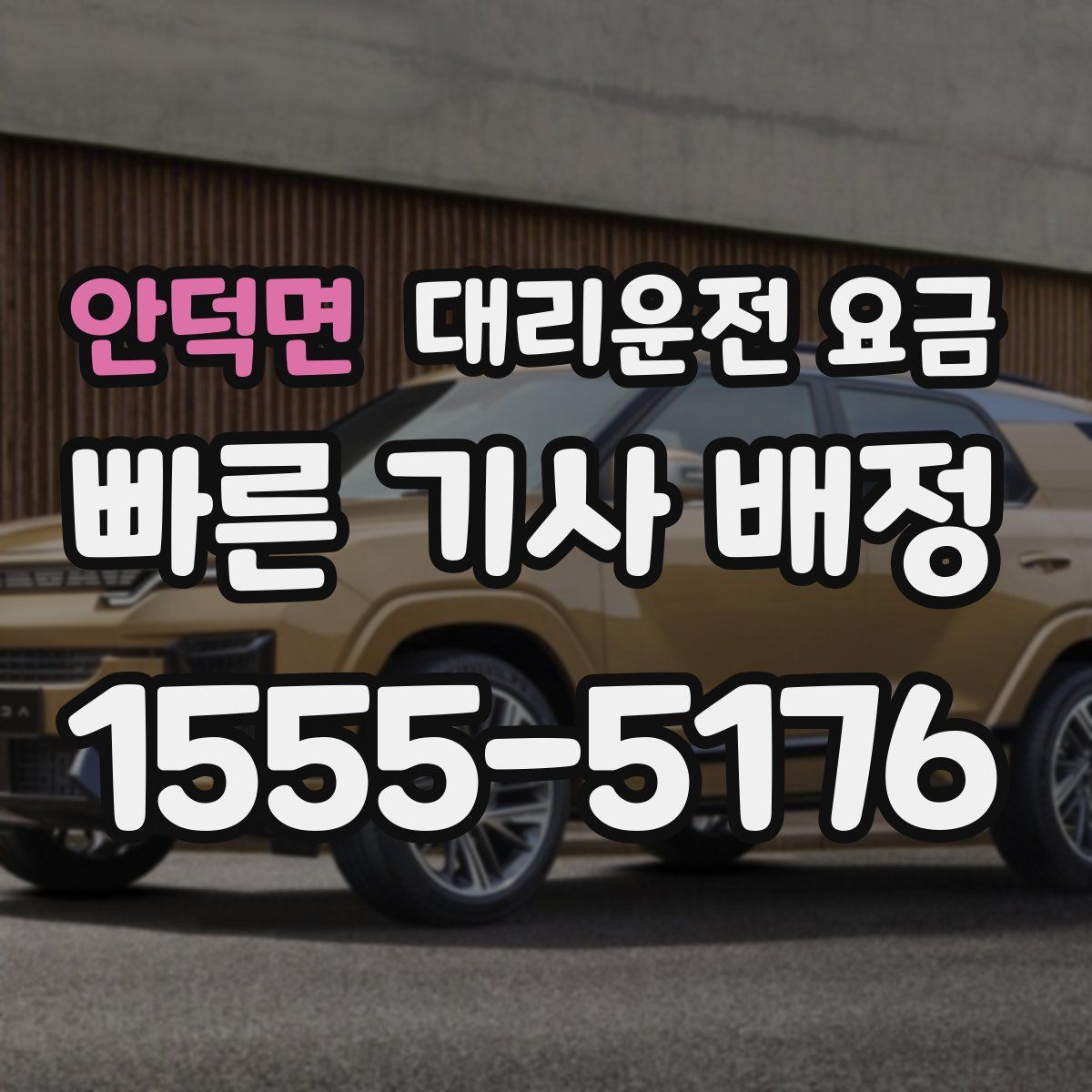 안덕면 대리운전