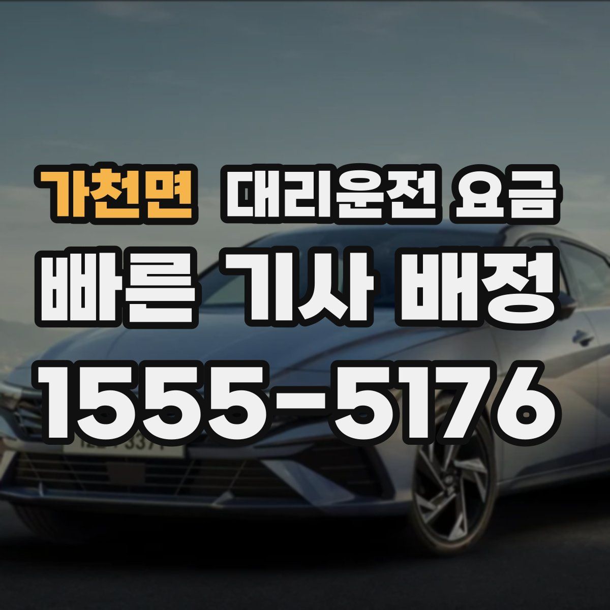 가천면 대리운전