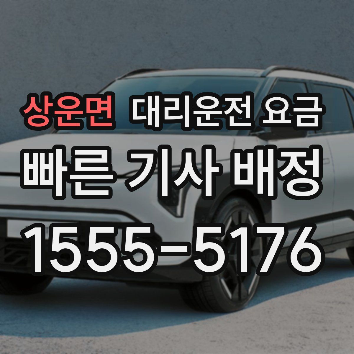 상운면 대리운전