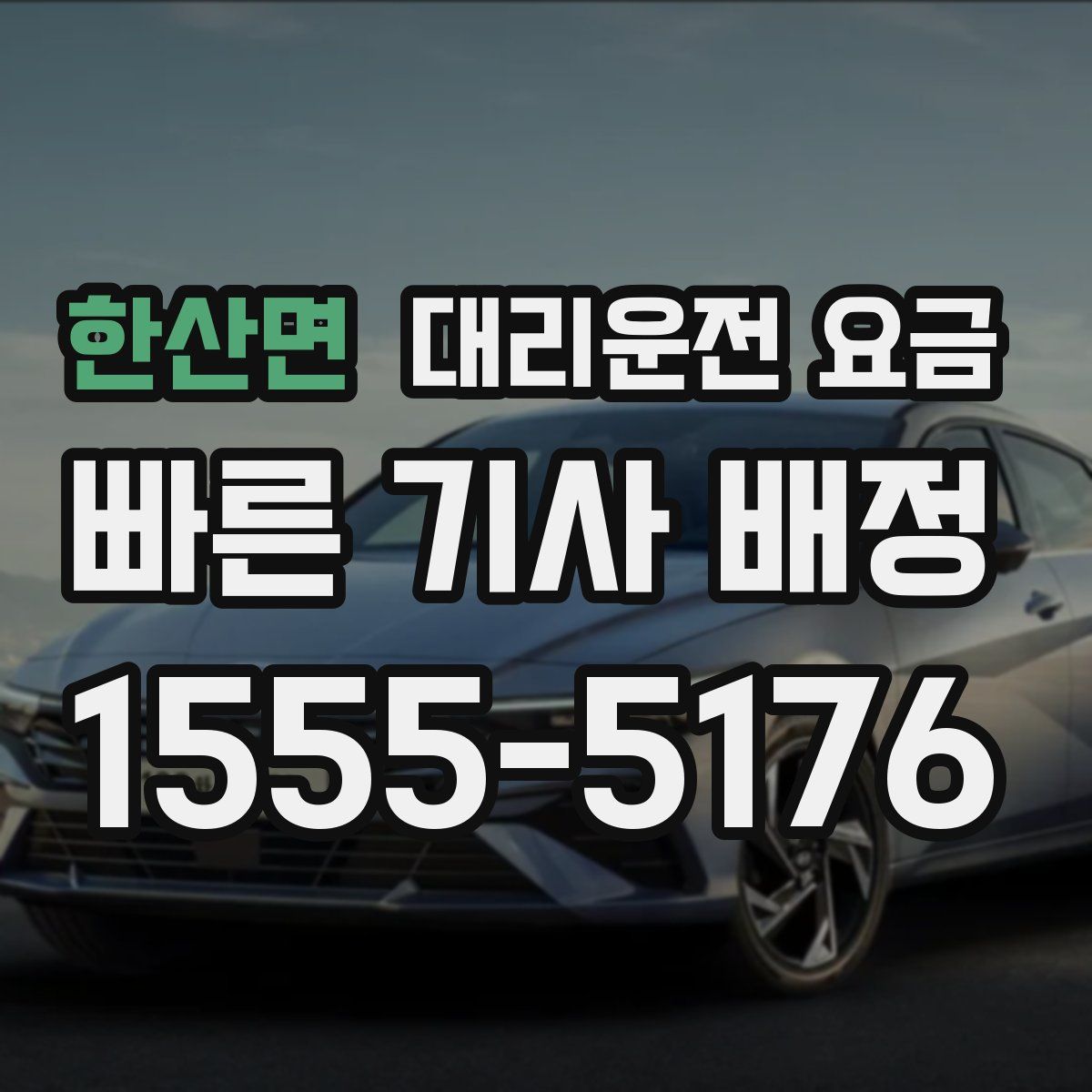 한산면 대리운전