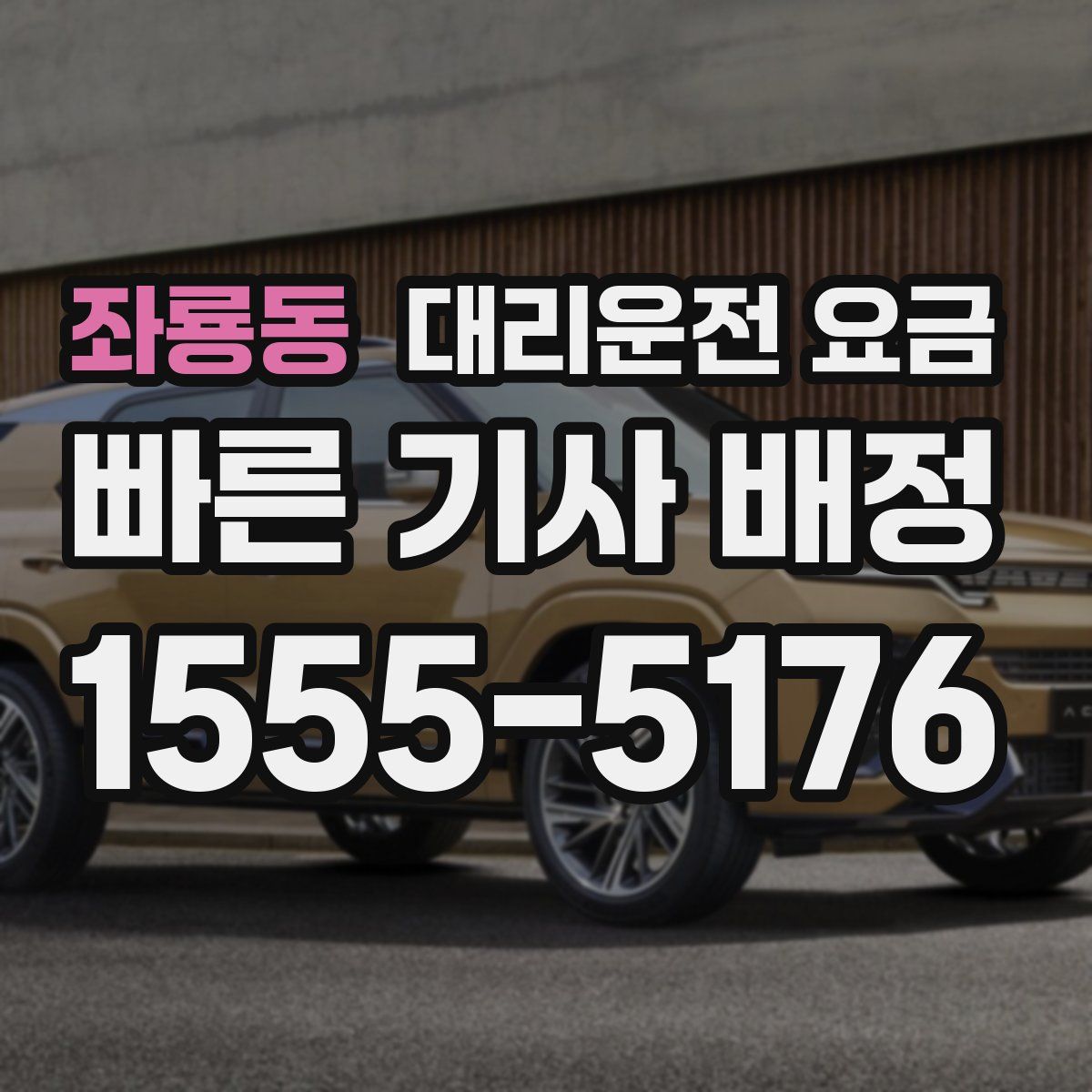 좌룡동 대리운전