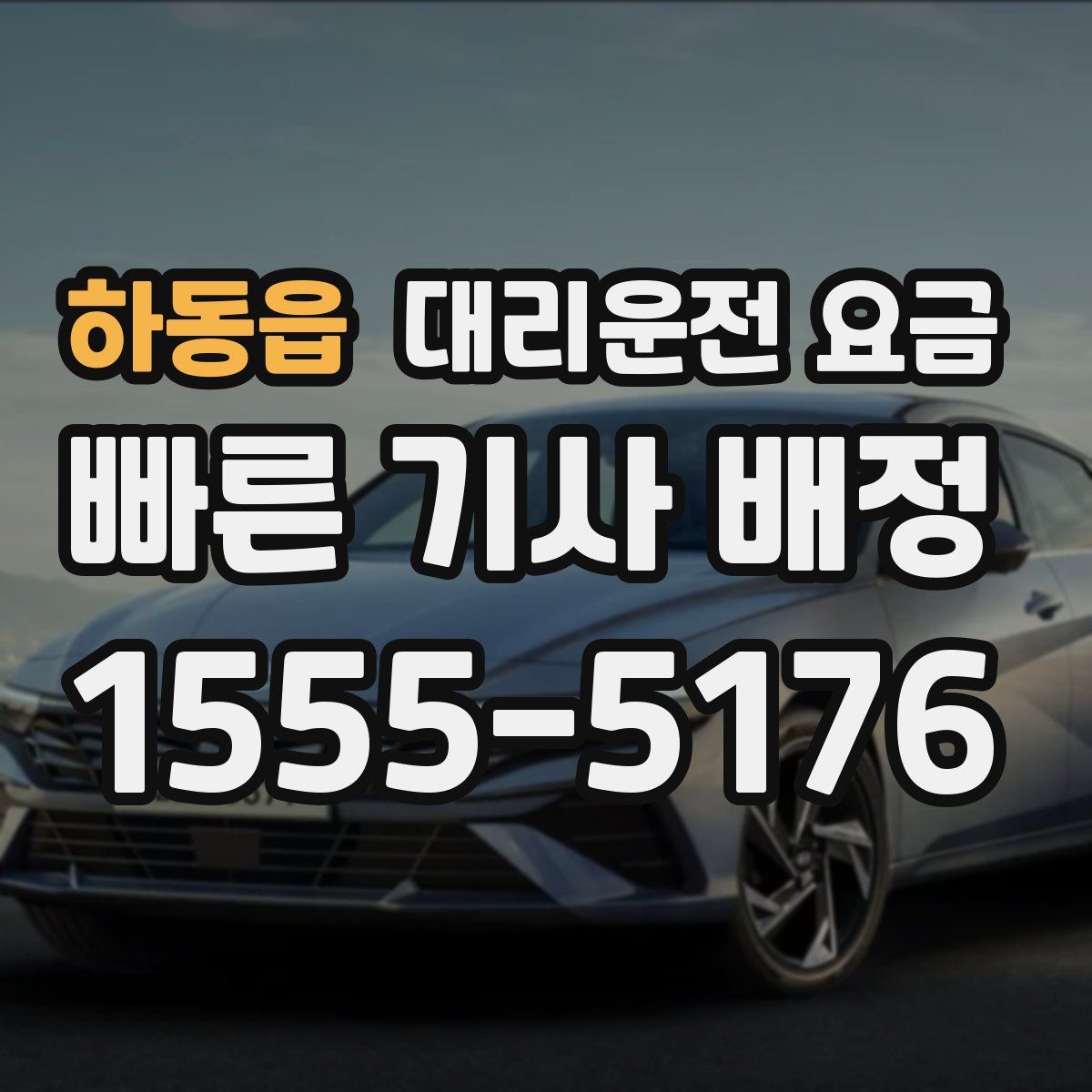 하동읍 대리운전