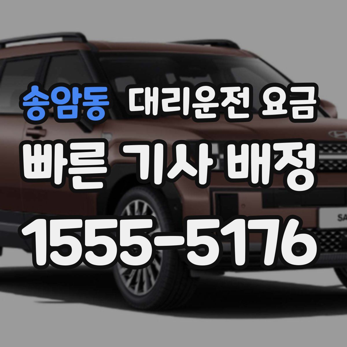 송암동 대리운전