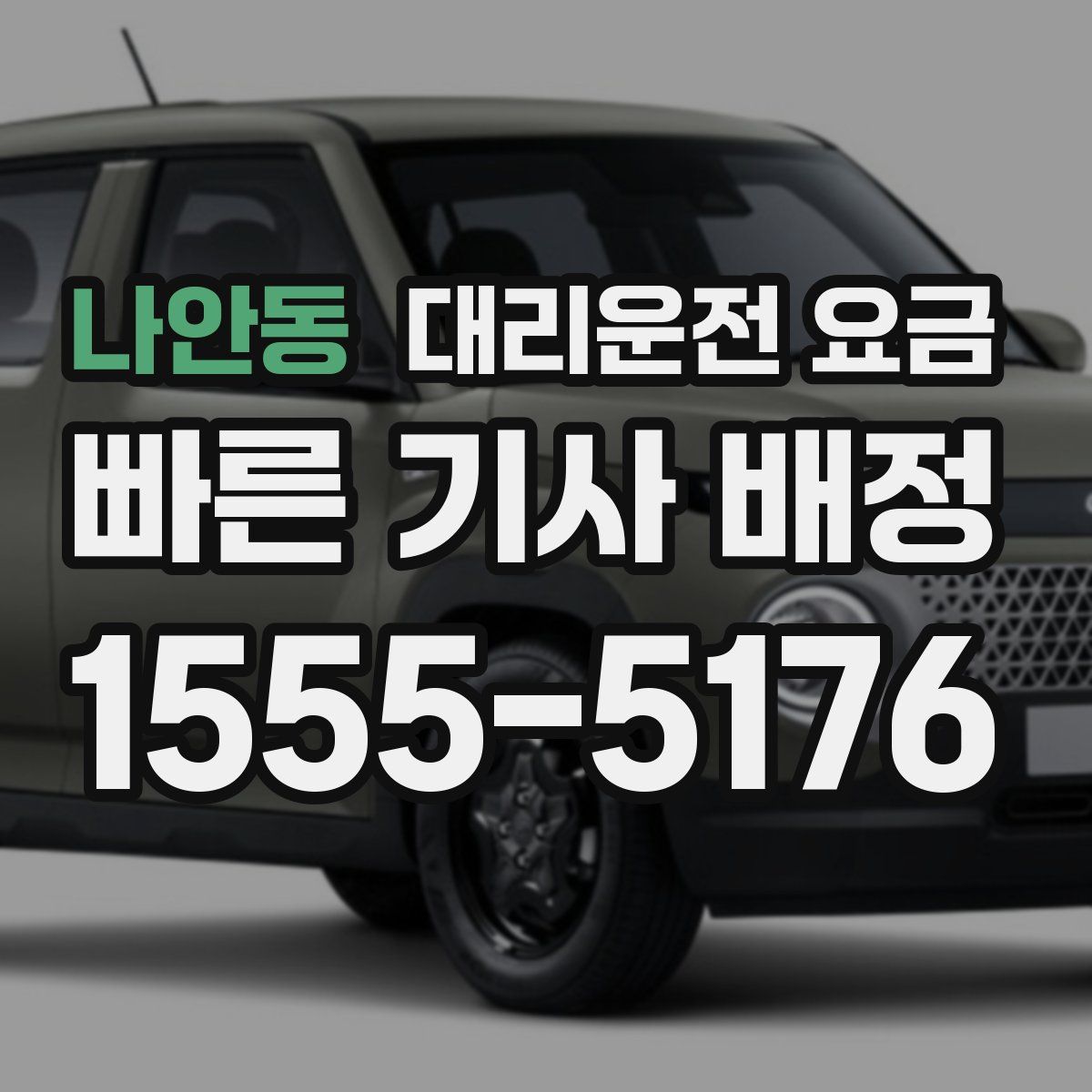 나안동 대리운전