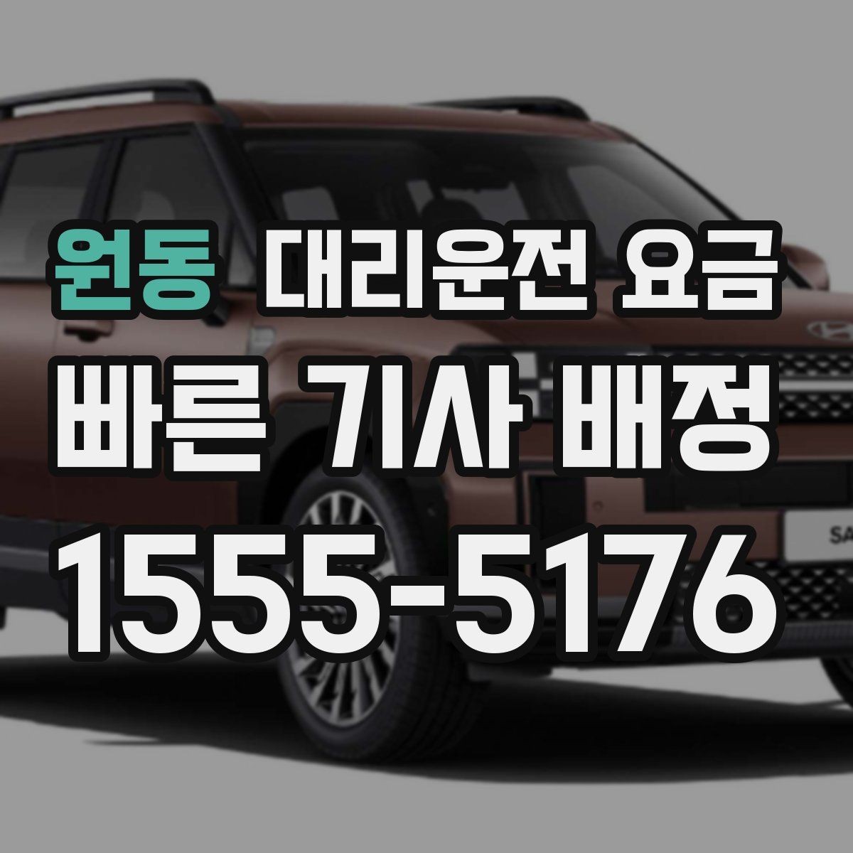 원동 대리운전 요금 가족 모임 후 귀가에 유용한 이유
