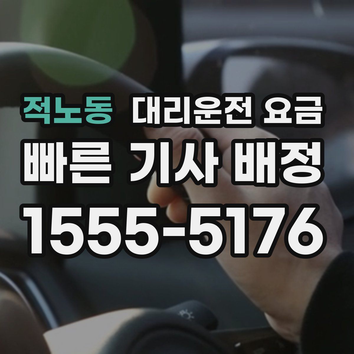 적노동 대리운전