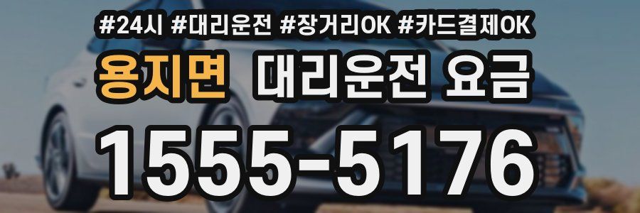 용지면 대리운전 요금