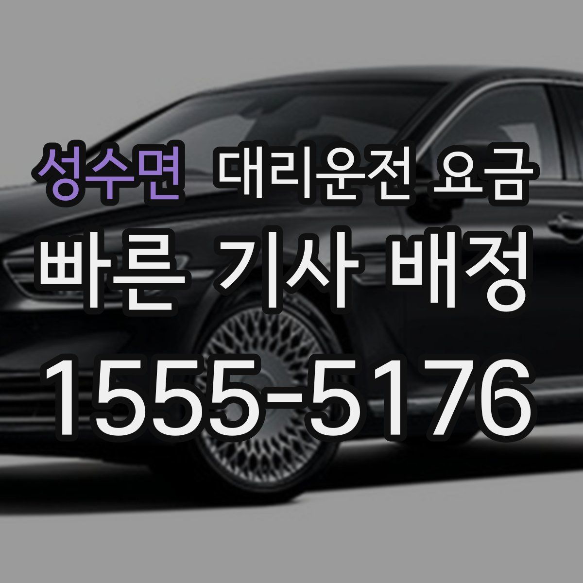 성수면 대리운전