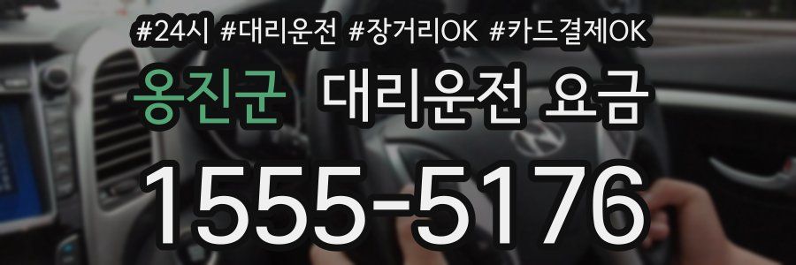 옹진군 대리운전 요금