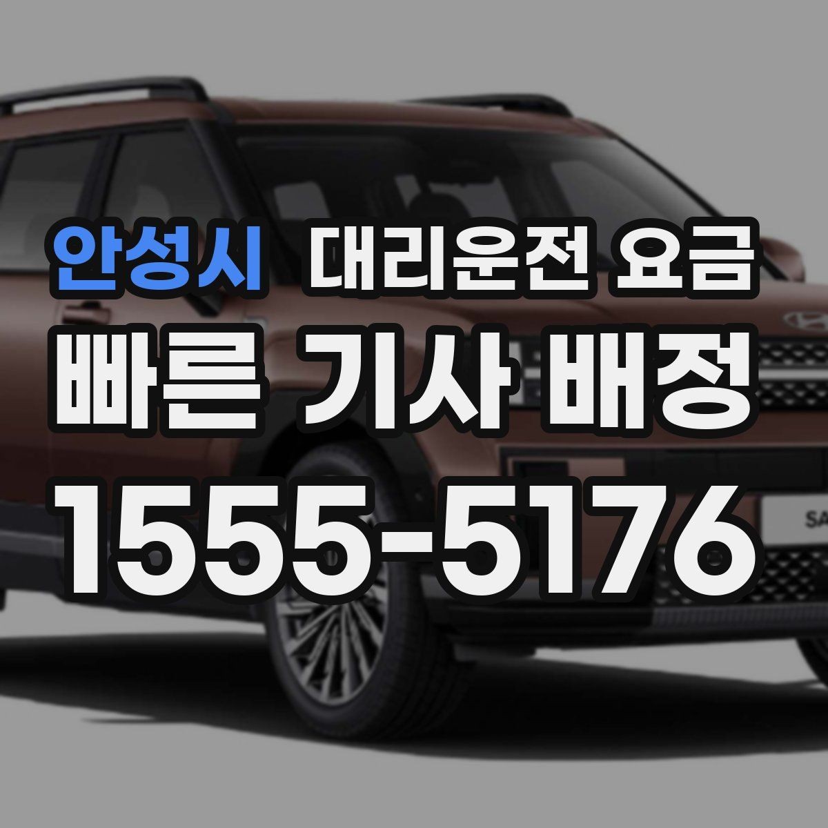 안성시 대리운전 요금 가족 모임 후 귀가에 유용한 이유