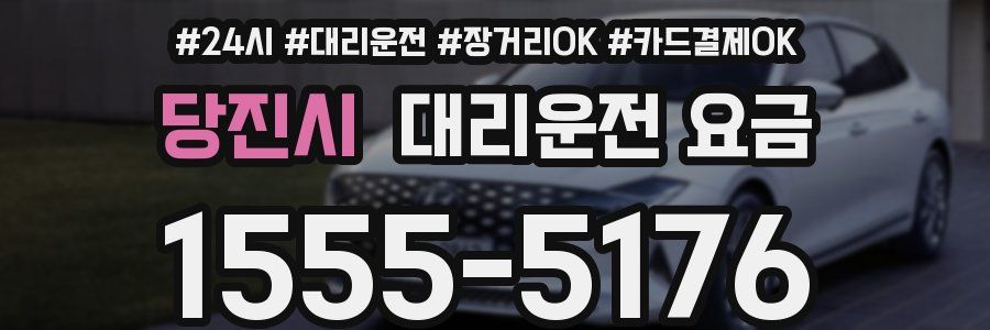 당진시 대리운전 요금