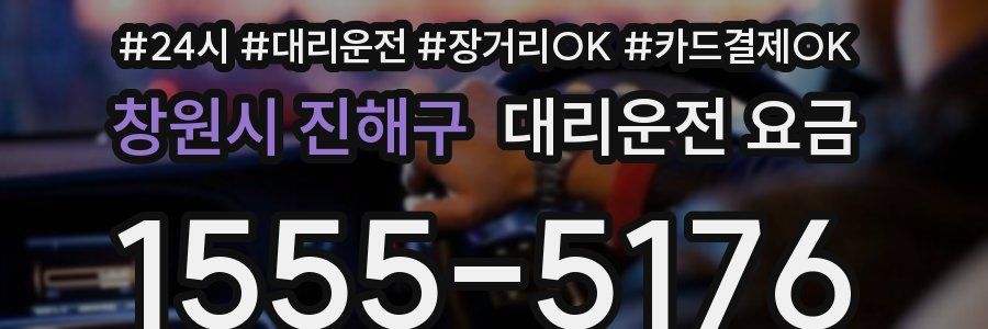 창원시 진해구 대리운전 요금