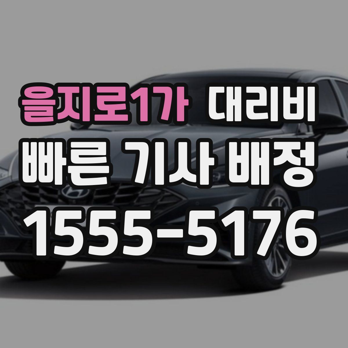 을지로1가 대리운전