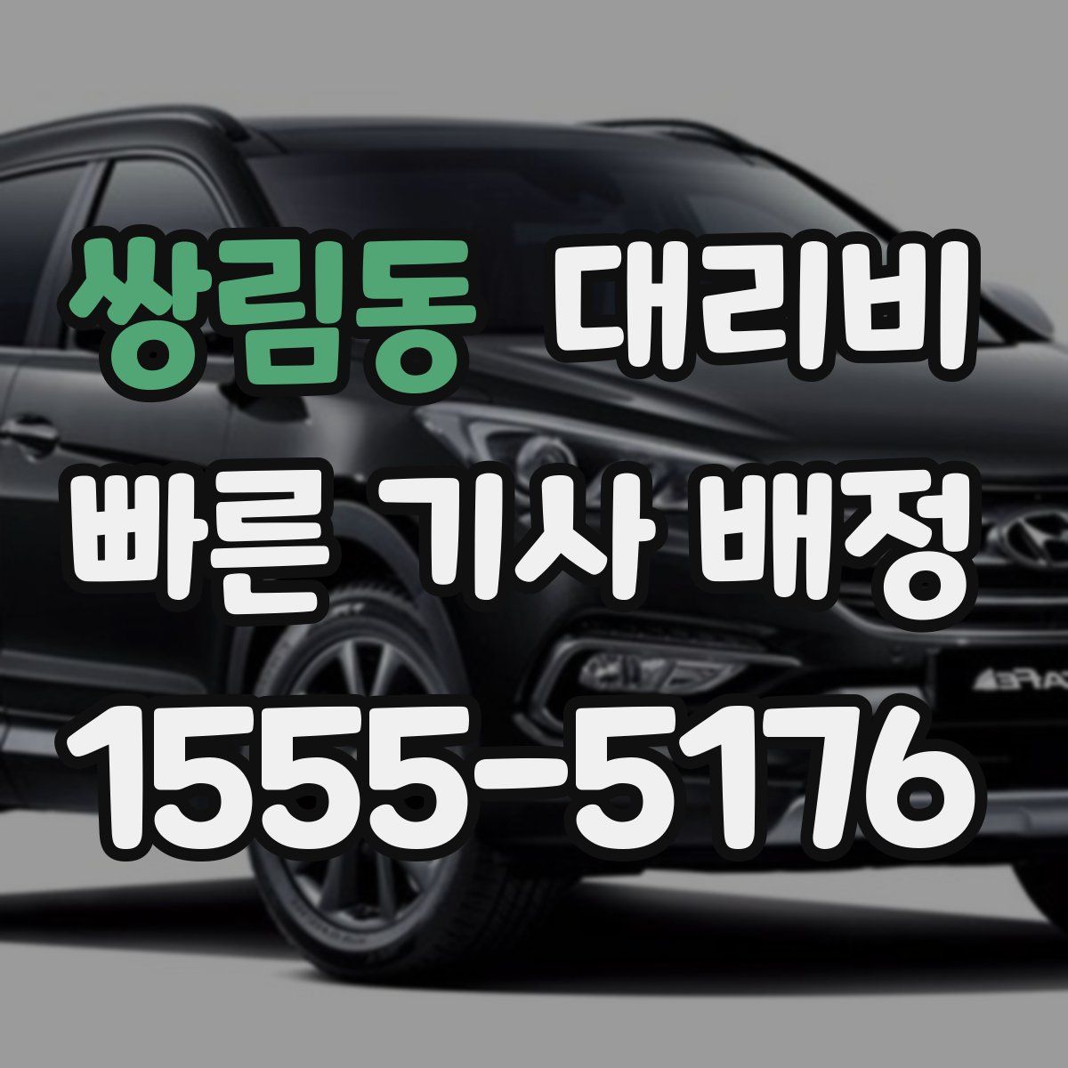 쌍림동 대리운전