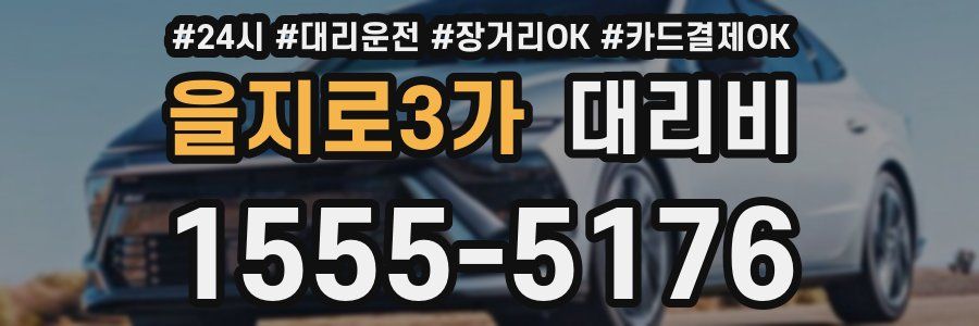 을지로3가 대리비