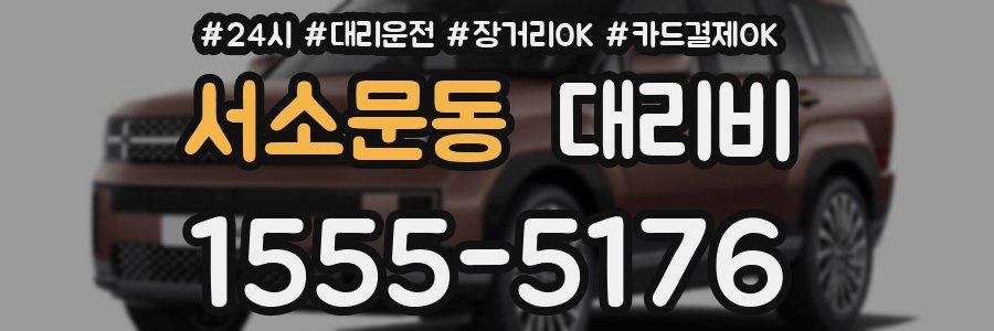 서소문동 대리비