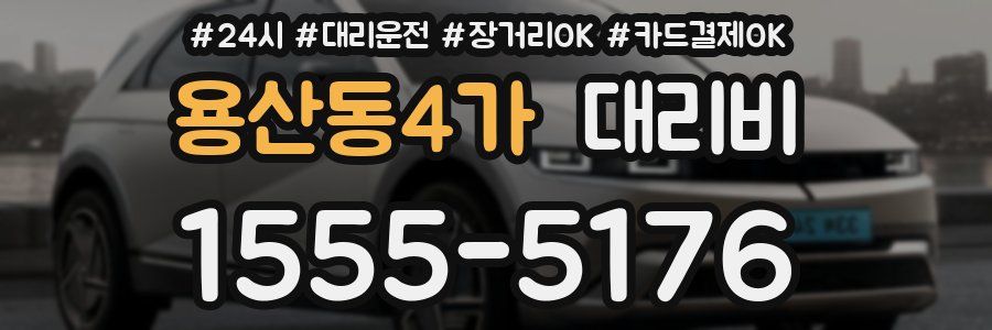 용산동4가 대리비