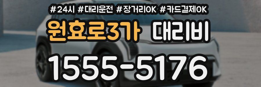 원효로3가 대리비