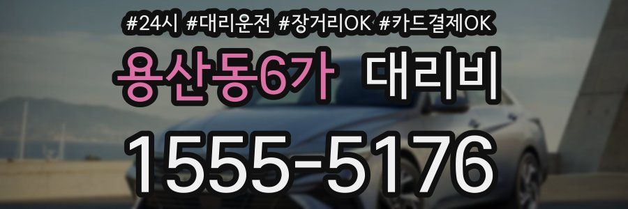 용산동6가 대리비